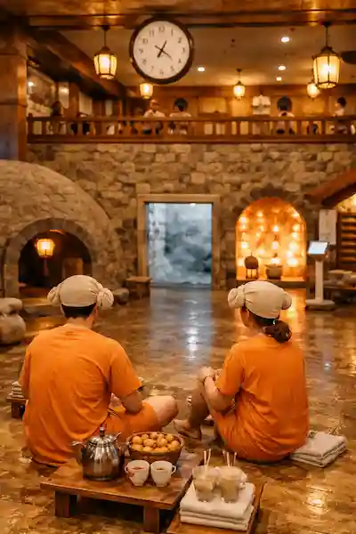 Korean bathhouse, Jjimjilbang
